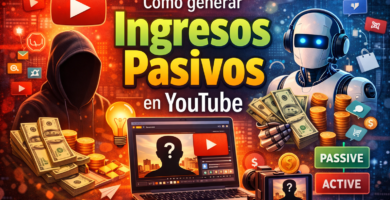 cómo generar ingresos pasivos en youtube