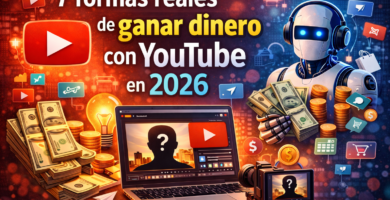 7 formas de ganar dinero con youtube