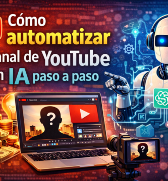 cómo automatizar un canal de youtube con IA