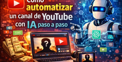 cómo automatizar un canal de youtube con IA