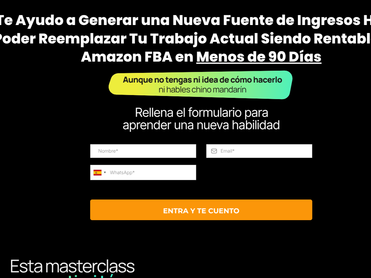 web oficial de AMZN Élite