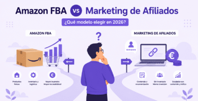 Comparativa entre Amazon FBA vs marketing de afiliados para emprendedores digitales