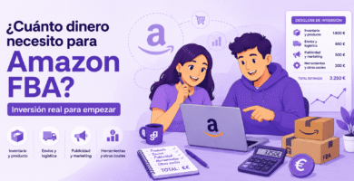 Emprendedor calculando cuando dinero necesito para empezar en Amazon FBA