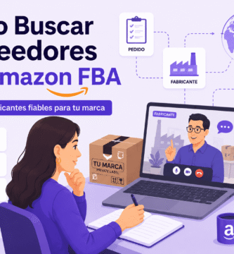 emprendedora asistiendo a una formación online sobre cómo encontrar proveedores para Amazon FBA