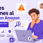 Emprendedor evitando errores comunes al vender en Amazon FBA productos de su marca privada